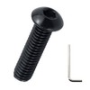 1/4-20 x 1 Stainless Button Socket Cap Head Screws 25