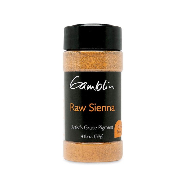 Dry Pigment Size: 2.08 oz, Color: Raw Sienna