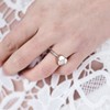 IOHUPCI Sterling Silver Celtic Knot Urn Ring for Ashes Hold