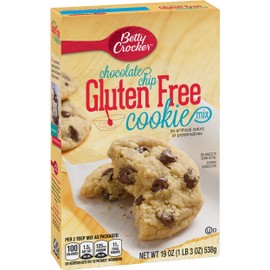 Betty Crocker Gluten Free Chocolate Chip Cookie Mix, 19 oz (Pack of 6)