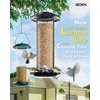 iBorn Metal Bird Feeder for Outside Hanging,Wild Bird Feeders for
