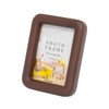 Fuji Color 4002HL Photo Frame, Wooden, Half Size (1/2L) Brown