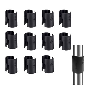 Metal Rack Parts, Steel Rack Parts, Metal Rack Parts, Pole Diameter 0.7 inches (19 mm), Sleeve for Steel Racks, 12 pairs, 24 pieces, 12 pairs, 24 pieces, Shelf Boards, Fixing Parts