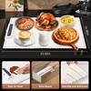 Electric Warming Tray,Warming Mat for Food, Fast Full Surface Heating