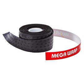 Tourna Grip Mega Wrap Tenis Grip de Repuesto, Negro