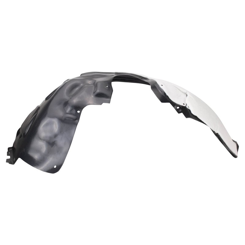 TRQ TRQ Front Right Inner Fender Liner Black Passenger Side