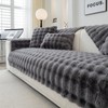 Topchances Plush Sofa Throw Pillow Cover - 1PC Solid Soft