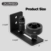 DURIGID 2 Pack Barn Door Floor Guide, Barn Door Guides