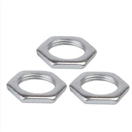 Hex Nuts 20pcs M8 M10 M12 M14 M16 Hex Nuts Hex Flat Female Thread 0.75/1/1/1.25mm Fine Pitch Nuts Fine Tooth 0.02 mm 0.04 mm Thin Zinc Plated Stainless Steel (Size M12 x 1.25 x 3mm)