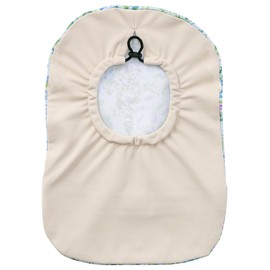 Kaiteky Stretchable Deodorizing Stoma Pouch Cover with Rubber Stopper, Easy to Put On and Take Off, Lightweight, Stretchable Material, Washable, Long-lasting Deodorizing Effect, flower blue, Free size