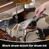 Retractable Stainless Steel Drum Brush , Long-Handled Wire Brush for