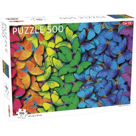 Rainbow Butterflies 500 pcs puzzle