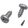 SKIR'CO (Pack of 200) Zinc Plated Steel 2.9 x 6.5mm