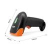 Handheld 1D/2D/QR Barcode Scanner BT+2.4G Wireless USB Wired Bar Code