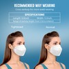 WWDOLL KN95 Face Mask 25 Pack, 5-Layers Breathable KN95 Masks,