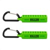 Screwdriver Bit Holder Storage Organizer – Railer 20-Hole Hi-Vis Green