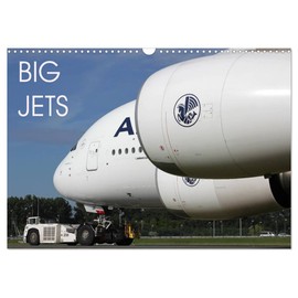 Big Jets (Wall Calendar 2026 DIN A3 Landscape), CALVENDO 12 Month Wall Calendar: Images of widebody aircraft from the world's airlines (CALVENDO Mobility)