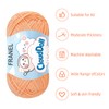 Franel 4-Ply Cotton Blend Yarn, 6×40g 839yds, Crochet & Knit