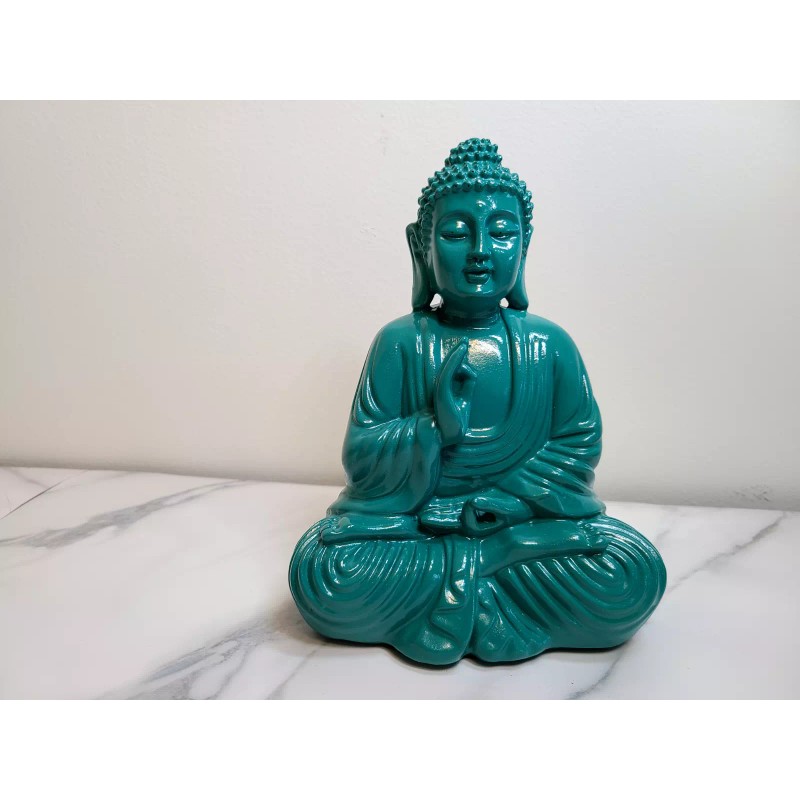 Buddha Statue Midium New, Gift, New in Box, 6" X