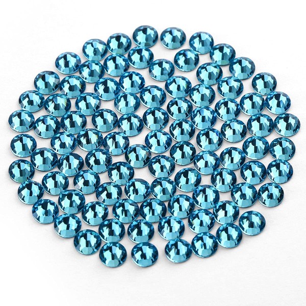 Novani Crystal Rhinestones, Flatback Loose Gemstones 288pcs Glass Rhinestones for