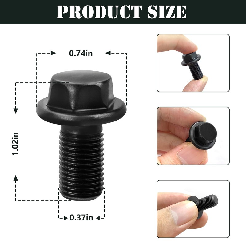 2610000050 Blade Nut Bolt, Circular Saw Replacement for Skil Blade