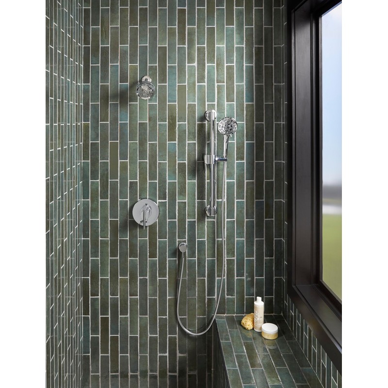 Gerber Octette 8-Function Handheld Shower Head, ADA-Compliant Showerhead with Multiple