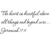 Tapestry Of Truth - Jeremiah 17:9 - TOT3282 - Wall