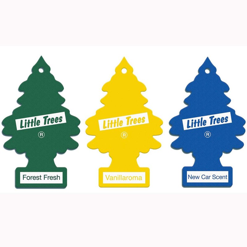 Little Trees Air Freshener, Traditional Fragrances, Pack of 3 (Packaging