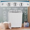 SEGAWE Compact Top Load Twin Tub Washer & Dryer with
