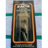 X-ACTO® Vintage #161 “V” Shaped Gouge Wood Carving 2 Blades