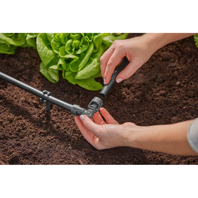 Gardena Micro-Drip-System L-Piece 13 mm (1/2 inch): Pipe Connector for