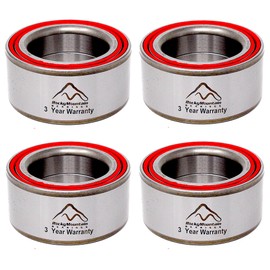 Front and Rear Wheel Bearings Kit Compatible with John Deere Gator XUV 625i 825i 825m 835m 835r 855d 865m 865r Diesel