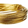 Merriway BH02242 Brass Number 1 Picture Wire, 6 Metres (19.5