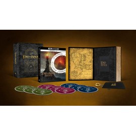 The Lord of the Rings Trilogy One Ring Giftbox Special Edition [4K Ultra HD] [2001], [2002], 2003]