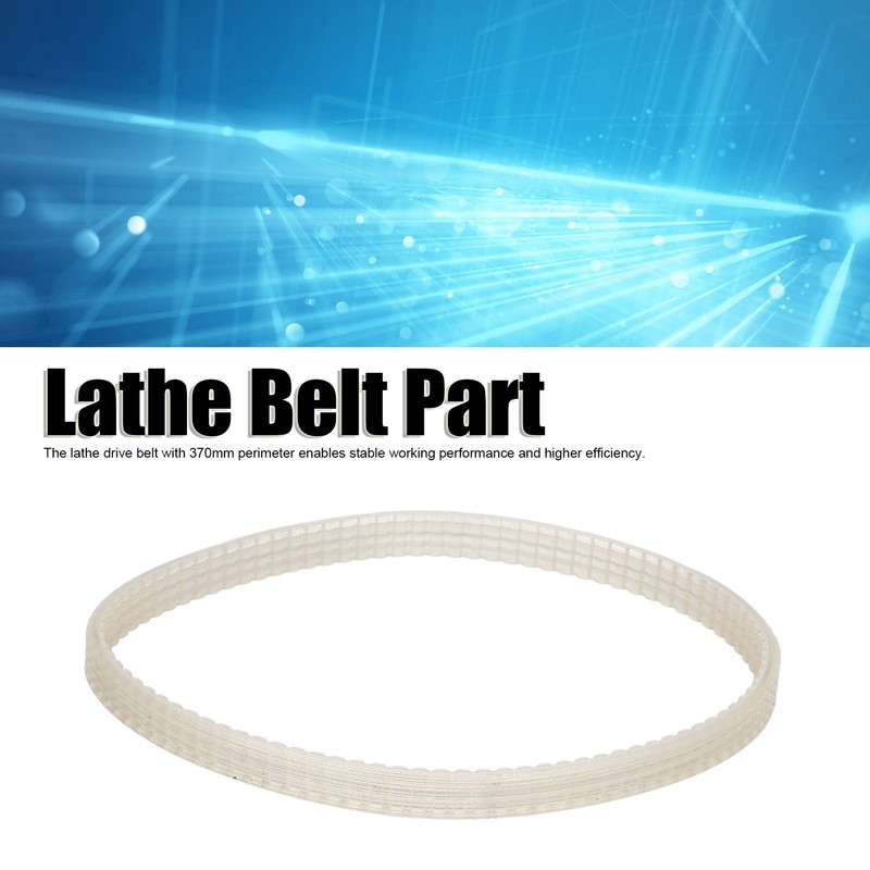 Lathe Belt Transparent Polyurethane Transmission Accessory Replacement Part for MX‑400