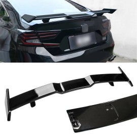 JMTBNO 57" Car Rear Trunk Spoiler TRD Style Wing Gloss Black For Chevy Corvette C4 C5