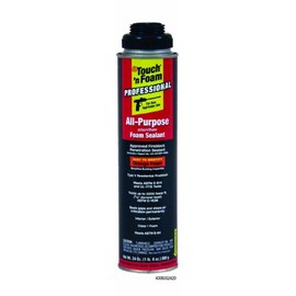 DAP, 24 Oz, Orange, 7565002420 Touch 'n Pro All Purpose Gun Foam Sealant, 24 Ounces