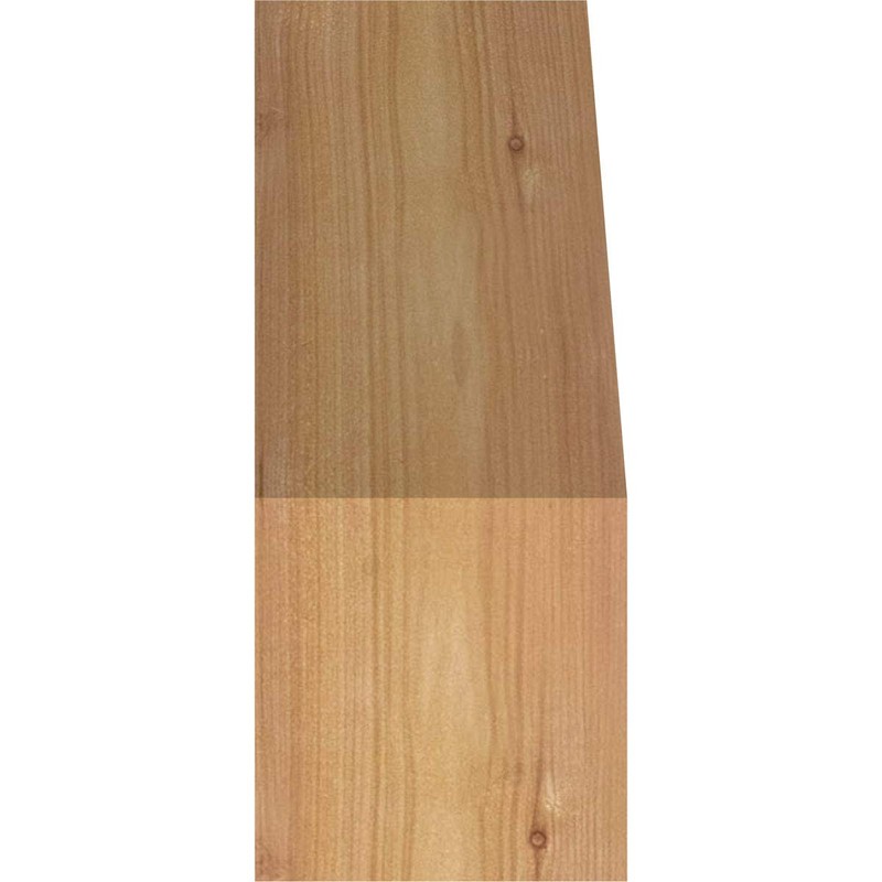 Ekena Millwork BRC04X10X10OLY00RWR 4"W x 10"D x 10"H Olympic Rough