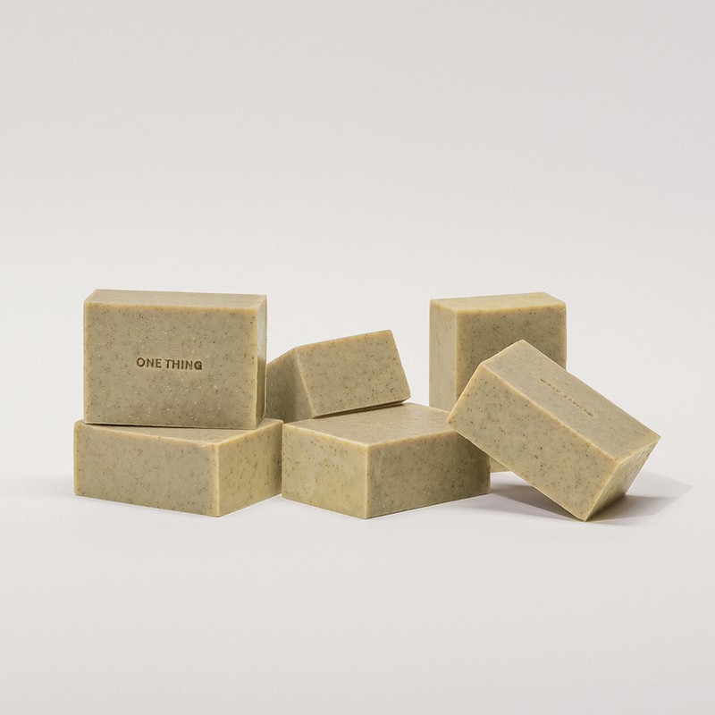 One Thing Houttuynia cordata tea tree cleansing soap 100g, 1
