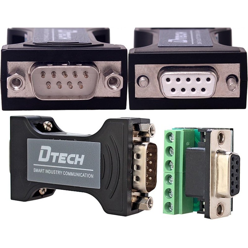 DTECH RS232 to RS485 RS422 Serial Communication Data Converter Adapter