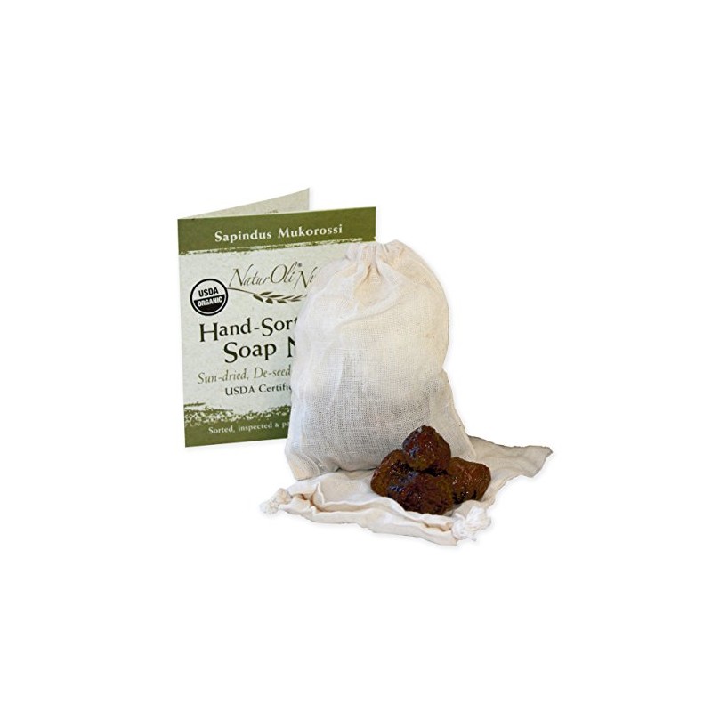 NaturOli Soap Nuts/Soap Berries. 23+ LOADS! Natural Laundry Detergent and