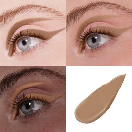 FOCALLURE ALL-OVER Liquid Eyeshadow, Long Lasting Shimmer Eye Shadow, Multi-Dimensional Finish Glitter Gloss, Crease Resistant, Quick Dry, BB08 QUIET