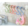 Dusenly 12pcs Colofrul S Shaped Hooks Plastic Hanging Hooks Hangers