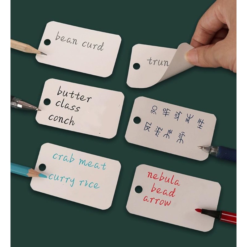 Word Book Large Memorization Cards 600 Word Cards Ring Middle