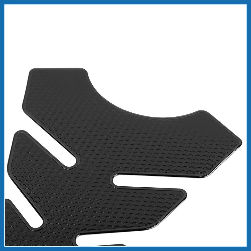 A ABSOPRO Motorcycle Fuel Tank Protector 3D PVC Rubber Pad