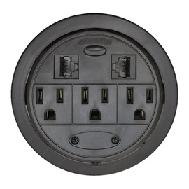 PowerTap GMPT-1 Grommet Pop-up Power Data Center