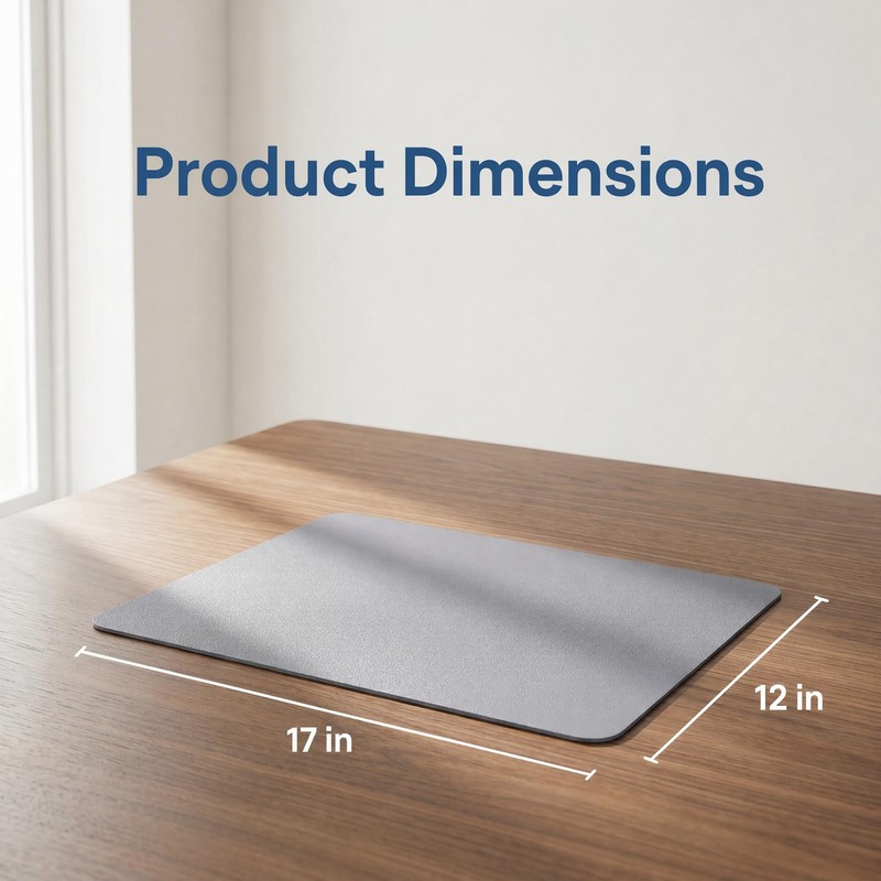 DRMHM 6 Pack Faux Leather Placemats for Kitchen Dining Table
