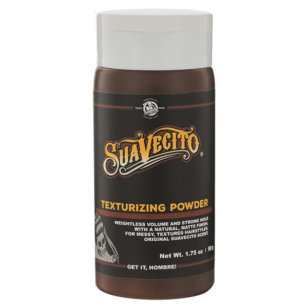 Suavecito Polvo texturizado y voluminizador para peinar el cabello con