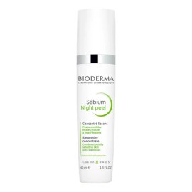 Bioderma Sébium Night Peel, Peeling Nocturno Alta Tolerancia, Piel Mixta, 40 ml                                                                       