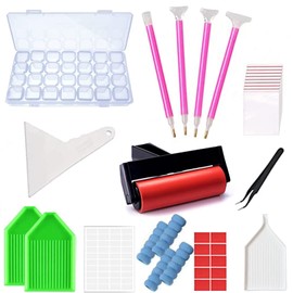 Kit de accesorios para pintura de diamantes, 75 PCS diamond painting kit, kit de accesorios y herramientas de pintura de diamante 5D, herramientas de 5d diamond painting, diamond painting accesorios